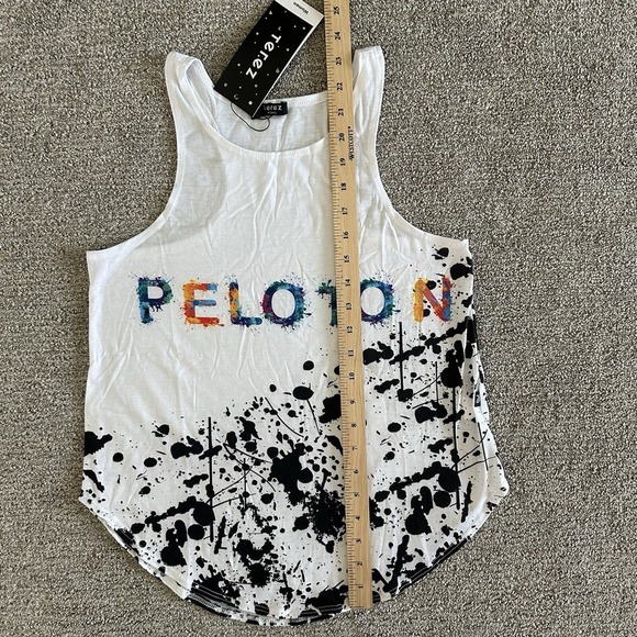 NWT Terez Splatter Tank Peloton Size XS - Picture 4 of 6